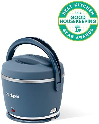 Electric Lunch Box Food Warmer 20oz – Faded Blue - Curated Catalog S6