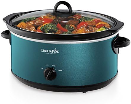 7 Quart Manual Slow Cooker – Turquoise - Curated Catalog E9