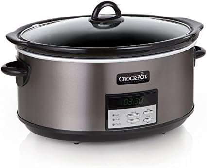 8 Quart Programmable Slow Cooker with Auto Warm - Curated Catalog C1