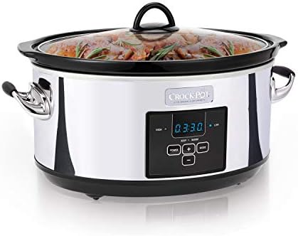 7 Quart Programmable Slow Cooker – Polished Platinum - Curated Catalog G6
