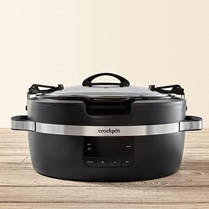 Thermoshield 6 Quart Slow Cooker with Carry Handles - Curated Catalog F0