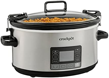 7 Quart Portable Programmable Slow Cooker with Timer - Curated Catalog V7