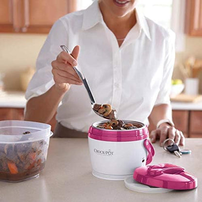 Lunch Crock Portable Food Warmer 20oz – Pink - Curated Catalog M4