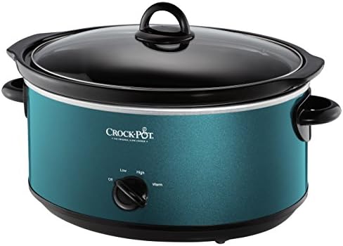 7 Quart Manual Slow Cooker – Turquoise - Curated Catalog E9