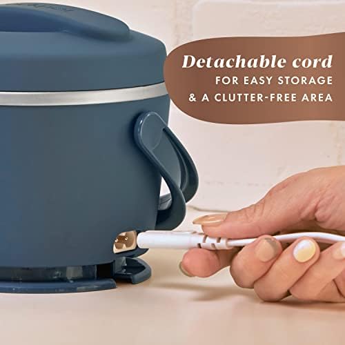 Electric Lunch Box Food Warmer 20oz – Faded Blue - Curated Catalog S6