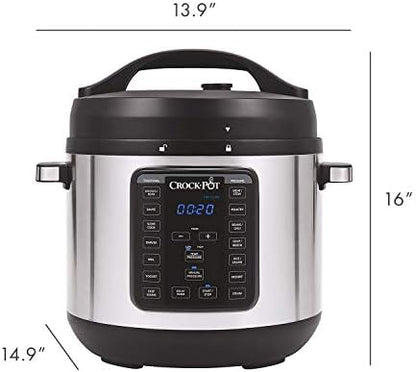8 Quart Express Crock Multi-Use Pressure Cooker - Curated Catalog X7