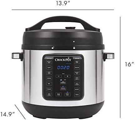 8 Quart Express Crock Multi-Use Pressure Cooker - Curated Catalog D6