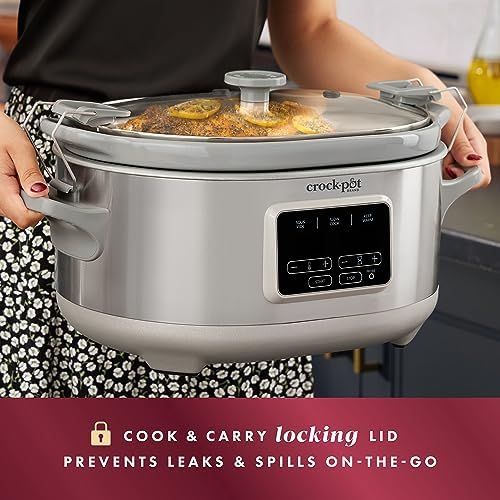 7 Quart Programmable Cook & Carry Slow Cooker - Curated Catalog K0
