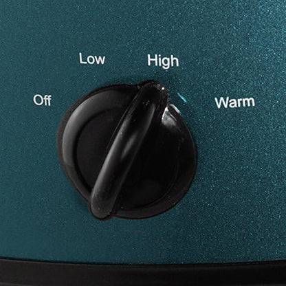 7 Quart Manual Slow Cooker – Turquoise - Curated Catalog X4