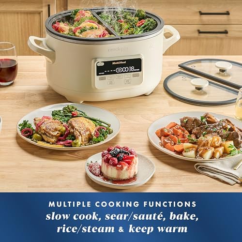 MultiMeal Multicooker with Programmable Slow Cooker - Curated Catalog T3