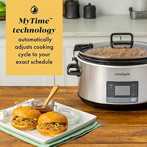 7 Quart Portable Programmable Slow Cooker with Timer - Curated Catalog V7