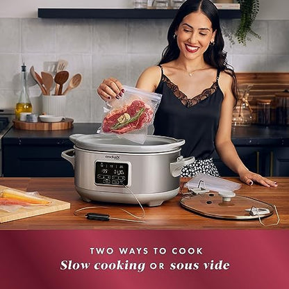 7 Quart Programmable Cook & Carry Slow Cooker - Curated Catalog K0