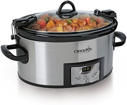 Cook & Carry 6 Quart Programmable Slow Cooker - Curated Catalog U4