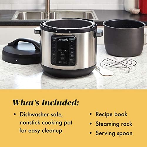 8 Quart Express Crock Multi-Use Pressure Cooker - Curated Catalog D6