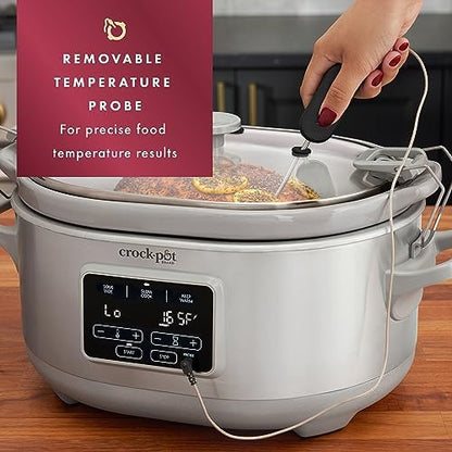 7 Quart Programmable Cook & Carry Slow Cooker - Curated Catalog M4