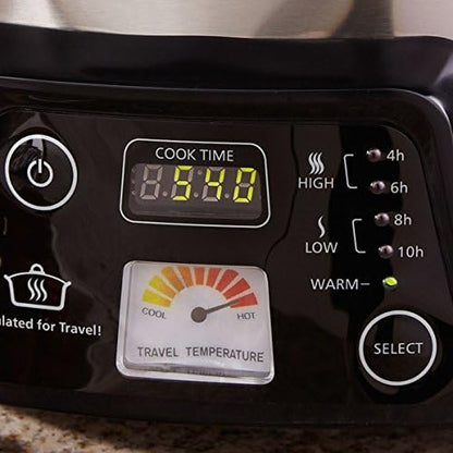 Cook & Carry 6 Quart Programmable Slow Cooker - Curated Catalog U4