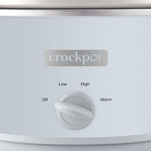 4.5 Quart Manual Slow Cooker – Macaroon Blue - Curated Catalog W7