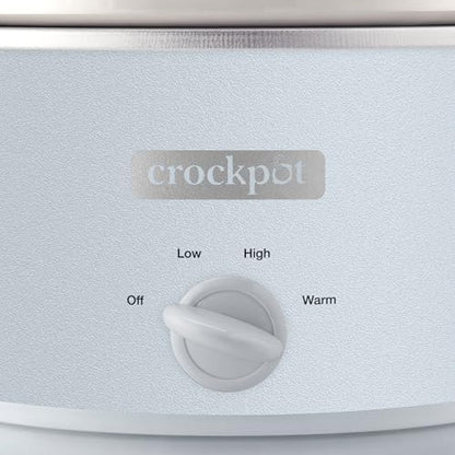 4.5 Quart Manual Slow Cooker – Macaroon Blue - Curated Catalog W7
