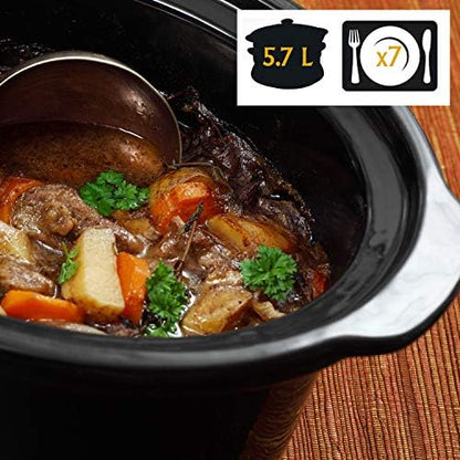 Cook & Carry 6 Quart Portable Slow Cooker - Curated Catalog B1