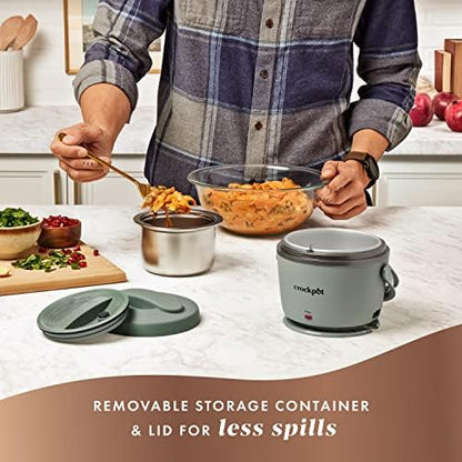 Portable Electric Lunch Box Food Warmer – Green - Curated Catalog Z3