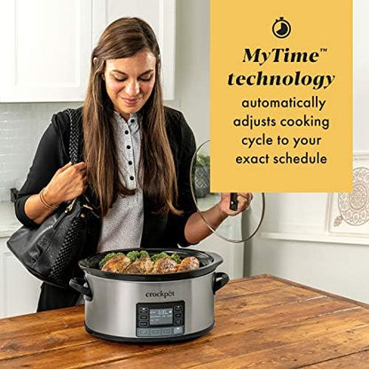 MyTime 6 Quart Programmable Slow Cooker - Curated Catalog E2