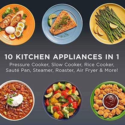 Express Crisp 8 Quart 10-in-1 Pressure Cooker - Curated Catalog H6