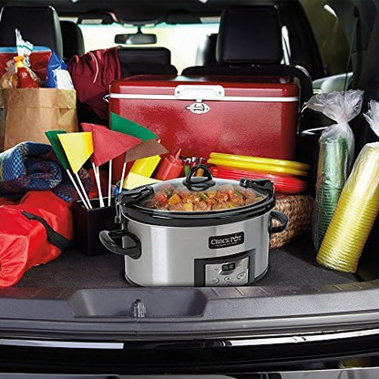 Cook & Carry 6 Quart Programmable Slow Cooker - Curated Catalog U4