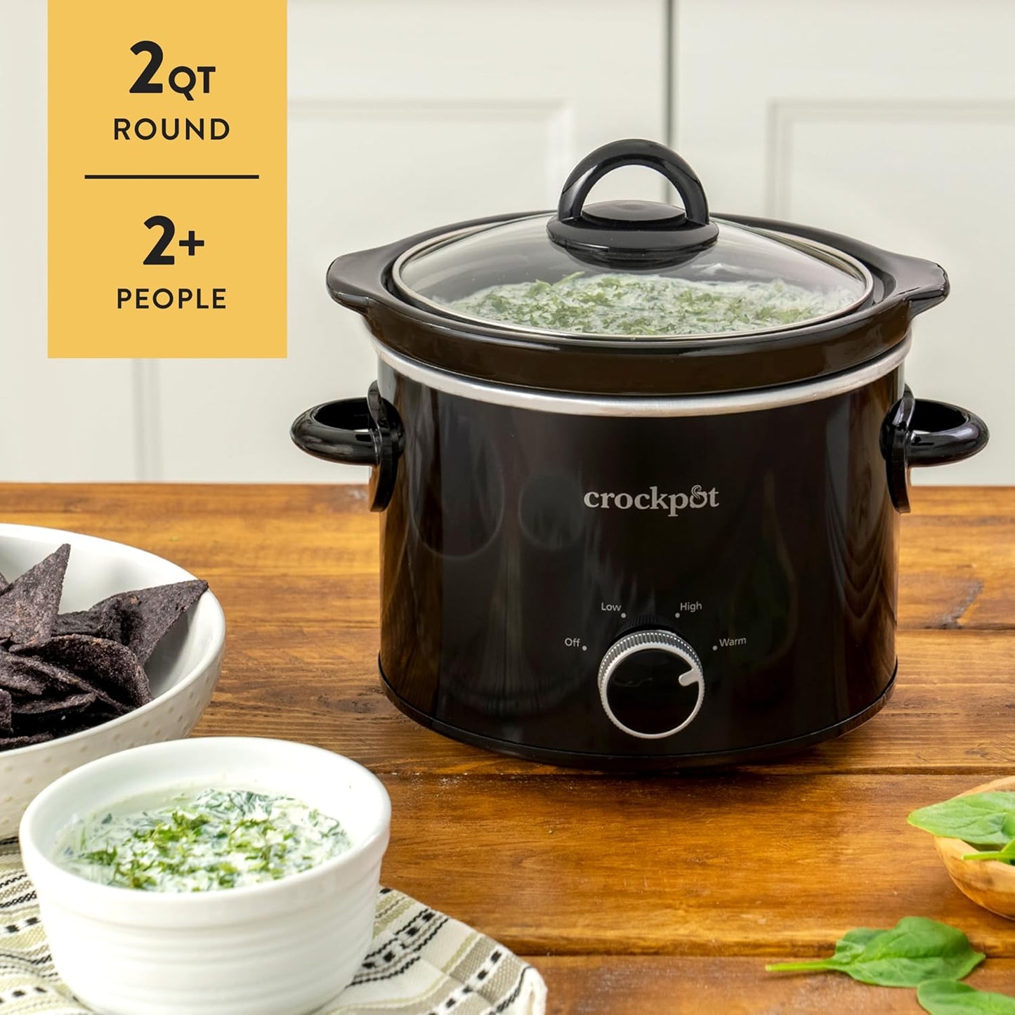 2 Quart Mini Slow Cooker – Classic Compact Cooker - Curated Catalog R4